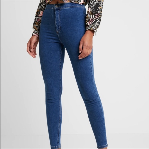TopShop Joni Baugh waisted Skinny jeans - Picture 1 of 5